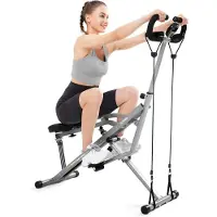StarTech.com Deep Squat Trainingsgerät - Kniebeugemaschine Home Gym - Verstellbarer Widerstand - Klappbar - Ganzkörpertraining - Belastbar bis 158 kg