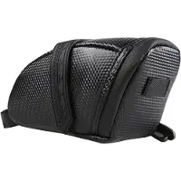 Markenlos Satteltasche Fahrrad Hartschale 16 x 10 x 9 cm schwarz Mountainbike Rennrad