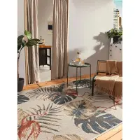 OEM Kunstfaser-Teppich Mirena, rechteckig, 120x170 cm, mehrfarbig