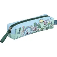 OEM Stiftemäppchen mit Cartoon-Print, 19x4,7x4,7 cm, Oxford