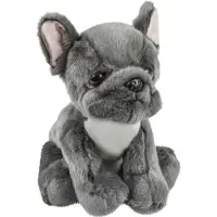 Merkloos Französische Bulldogge Plüsch 26 cm Sitzend