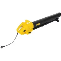 LTPRTZ Elektrische Laubbläser – Laubbläser, Staubsauger – Reinigung für den Garten – Leistungsstarker 3000-Watt-Motor – 47 x 25,5 cm – Gelb