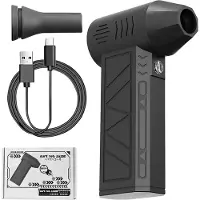 LTPRTZ Elektrische Laubbläser – Handliche Reinigungsgeräte – Geräte reinigen – 3-stufige Einstellung – 15 x 10 x 4 cm – Schwarz