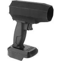 LTPRTZ Elektrischer Gebläse – Mini-Ventilator – zur Reinigung im Auto – Leistungsstarker Turboventilator – 23 cm – Schwarz