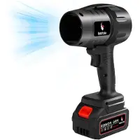 LTPRTZ Elektrische Laubbläser - Gebläse - Staubsauger - Für schnelle Reinigung - Leistungsstarker Bürstenmotor - 28.000 U/min - Silberfarben