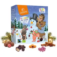 Landgarten Bio Adventskalender 2026 SCHOKOLADE – 24 köstliche Bio Schoko-, Frucht- & Nuss-Kreationen, Adventskalender mit liebevollen Weihnachtsmotive