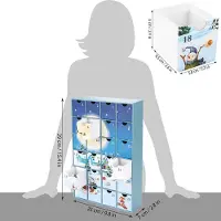 Ed Brubaker Adventskalender zum Befüllen Weihnachtsdorf im Schnee 2026 Weihnachten
