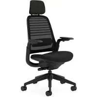 Merkloos Bürostuhl Ergonomischer Schreibtischstuhl - Netzrücken - Schwarz - Mit Lendenstütze