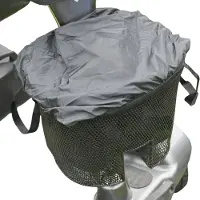 Merkloos Elektrokickboard-Korb Lenkertasche - Wasserdicht - Schwarz - 25 x 33 x 23 cm - Für Vorderseite mit Griffen