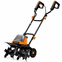 StarTech.com Elektrische Bodenfräse - Kultivator - 1800 W - 46 cm Arbeitsbreite - 22 cm Arbeitstiefe - 380 U/min - 6 Stahlmesser - 220–240 V EU-Stecker