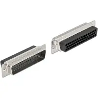 DeLOCK D-Sub HD 50 Pin Crimp Stecker, Metall
