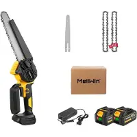 OEM Elektrische Kettensäge, bürstenloser Motor, tragbares Design, 2 Batterien Set A