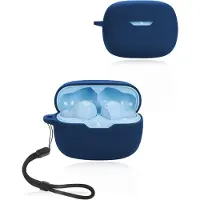 LTPRTZ Ohrstöpsel-Etui – Schutzhülle für kabellose Ohrstöpsel – Sichere Aufbewahrung – 360-Grad-Schutz – 6 x 5 x 2 cm – Blau