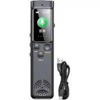 LTPRTZ Digitale Sprachrekorder – Aufnahmegerät in Stiftform – Aufnahme von Besprechungen – DSP-Rauschunterdrückung – 8 GB bis 128 GB – Schwarz