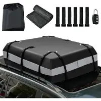 Merkloos Dachbox Dachkoffer Dachtasche - 424 Liter - Wasserdicht - Mit Zahlenschloss - Antirutschmatte