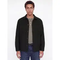 Jack & Jones Langarmhemd "JJESOHO OLLIE OVERSHIRT LS SN" Materialmix, locker geschnitten