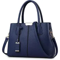 Merkloos Handtasche für Damen – Minimalistisches Design – Blau
