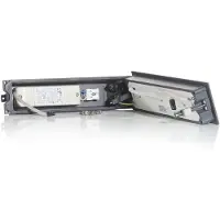 Bega LED-Wandeinbaulampe 33018, grafit, 26 cm, IP65, CCT