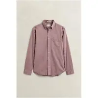 Gant für Herren. 3000100 Popeline Hemd Regular Fit Granatrot (M), Lässig, Kastanienbraun, Baumwolle, Klassisch, Langarm