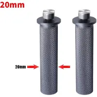 StarTech.com Holzbearbeitung Arbeitstisch Anschlagblöcke - Bankhaken 2-teiliges Set - Für 20 mm Lochraster - Aluminiumlegierung - Für Führungsschiene Und Werkbankklemme