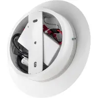 ESCALE Blade LED-Wandleuchte, weiß matt, Ø 18 cm