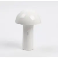 Aluminor Capsule LED-Tischlampe, mobil, weiß