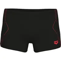 Arena - Graphic Swim Short Stripes - Badehose Gr 7 schwarz