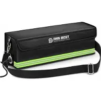 Merkloos Lipo Akkutasche Akkuschutztasche E-Bike-Akku - 56 x 24,5 x 23 cm - Feuerfest und wasserdicht - Reflektierend