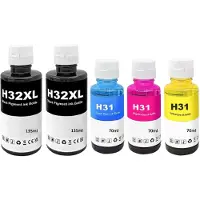 OEM Tintenflaschen 5er-Pack für HP Smart Tank (32XL/31)