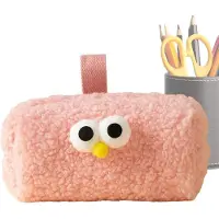 Markenlos Federmäppchen rosa 18 cm Schlamperetui Make-up-Etui mit großem Innenraum