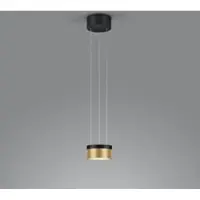 HELESTRA Oda LED-Hängeleuchte schwarz/gold