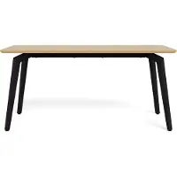 Ebuy24 Cadiz Esstisch 90x160cm Natur.