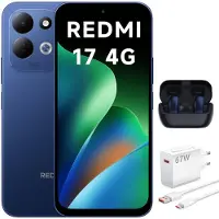 Xiaomi REDMI 17 4G Smartphone 4GB 256GB Blau 6,9 Zoll 7500mAh mit 67W Ladegerät + Bluetooth-Kopfhörer