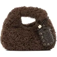 Ganni Mini Hobo Tasche, braun - UNI