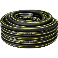 Merkloos Gartenschlauch, 20 Meter, 5/8 Zoll, Schwarz/Gelb