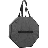 LTPRTZ Faltbarer Hutkasten – ideal für Reisen – zur Organisation von Hüten – aus stabilem Karton – 45x20x5 cm – Schwarz