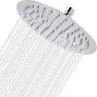 Dripio Hochdruck-Regendusche rund, 30 cm, Edelstahl, Wandmontage