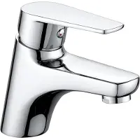 Dripio Waschtischarmatur, Einhebelmischer, Chrom, 3/8" Anschluss, Auslaufhöhe 65mm