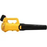 LTPRTZ Kabelloser Laubbläser - Handlicher Laubbläser, hohe Leistung - Reinigung des Gartens - 3000W, reines Kupfer - 82 x 17 x 25 cm - Gelb