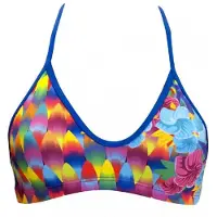 Turbo Surf And Flower Bikinioberteil