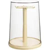 LTPRTZ Pop-Displays mit Häuschen – Stoffbezogene Aufbewahrungsboxen – Zur Präsentation von Sammlerstücken – Staubdichter Schutz – 22 x 29 cm – Transparent