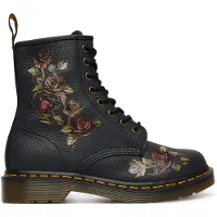 Dr. Martens Schnürstiefeletten 1460 Decayed Roses DM32070001 Schwarz 38