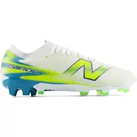 New Balance Fußballschuhe Furon Team v9 FG "White / Alkaline Green" für Herren
