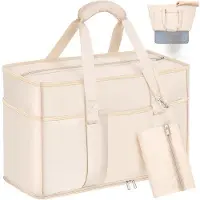Benza Ibenzoa Große multifunktionale Strand- & Reisetasche 50 x 35 x 20 cm, 600D Nylon, 12 Fächer, wasserdichtes Nassfach & sanddichtes Bodenfach, 160 kg Tragekraft