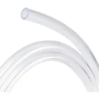 Markenlos Vinylschlauch 4 mm ID - 6 mm OD - 2,5 m Länge - Flexibler Wasserschlauch - Lebensmittelecht - Langlebig für Wasser/Öl/Luft - Flexibler Schlauch