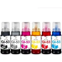 OEM GI-53 Nachfülltinte für Canon G650 G550, 6x 70 ml
