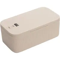 LTPRTZ Arzneimittelbox mit Schloss – Aufbewahrungsbox mit Zahlencode – Sichere Aufbewahrung – 3-stelliger Zahlencode – 25 x 15 x 11 cm – Beige