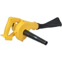 LTPRTZ Accu-Blasegerät – Laubbläser und Staubsauger – für Gartenpflege und Reinigung – fortschrittliche Turbotechnologie – 35 x 22 x 19 cm – Schwarz