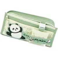 OEM Panda Federmäppchen, mehrlagig, mit Reißverschluss, für Teenager