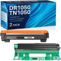 OEM Toner TN1050 + Trommel DR1050 für Brother Laser, 2-teilig